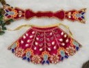 Lahnga Patka Dress poshak for Mata Rani, Lakshmi Mata, Khatu Shyam