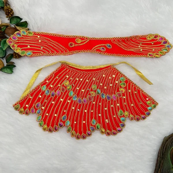 Lahnga Patka Dress poshak for Mata Rani, Lakshmi Mata, Khatu Shyam