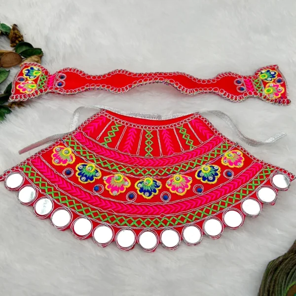 Sitara Design Dress. Size 5 Inches. Color- Red