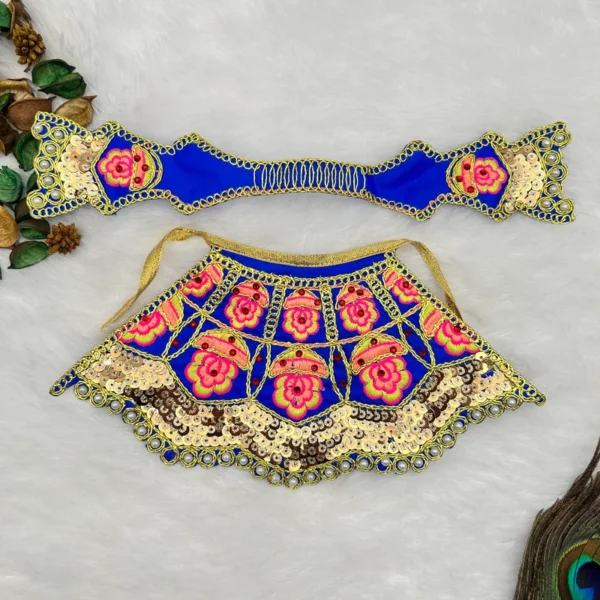 Lahnga Patka Dress poshak for Mata Rani, Lakshmi Mata, Khatu Shyam
