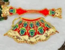 Lahnga Patka Dress poshak for Mata Rani, Lakshmi Mata, Khatu Shyam