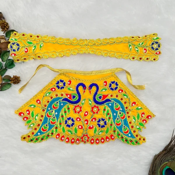 Lahnga Patka Dress poshak for Mata Rani, Lakshmi Mata, Khatu Shyam
