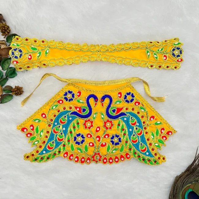 Lahnga Patka Dress poshak for Mata Rani, Lakshmi Mata, Khatu Shyam