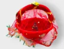 Travel Basket for laddu gopal, Thakur ji, Radha Rani. Wooden basket tokri.