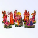 Ast Sakhi, Ast Sakha, Gopi Set, Janmashtami special Statuette, Figurines, Photo Frames, Decoratives for laddu gopal, Thakur ji, Radha Rani.
