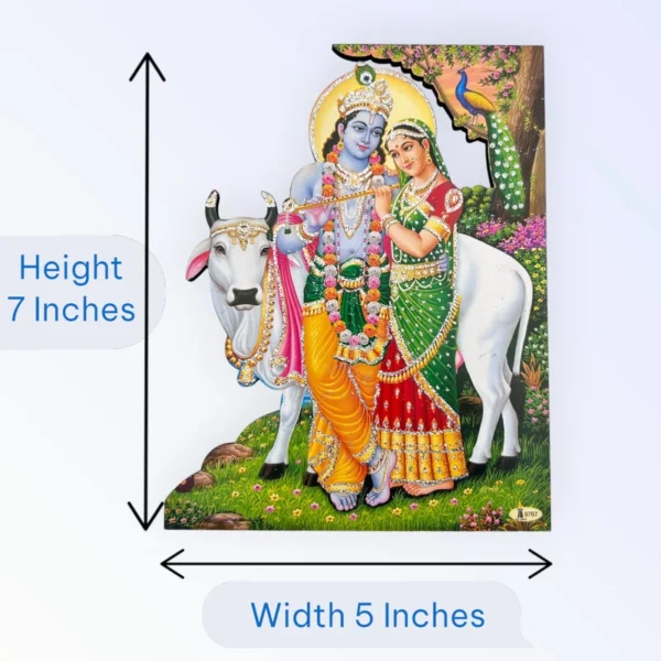Pack of 4, MDF Cut Outs, Size- 5*7