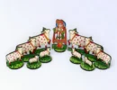 Cow set, Ast Sakhi, Ast Sakha, Gopi Set, Janmashtami special Statuette, Figurines, Photo Frames, Decoratives for laddu gopal, Thakur ji, Radha Rani.