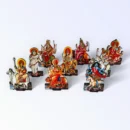 Durga Set, Cow set, Ast Sakhi, Ast Sakha, Gopi Set, Janmashtami special Statuette, Figurines, Photo Frames, Decoratives for laddu gopal, Thakur ji, Radha Rani.