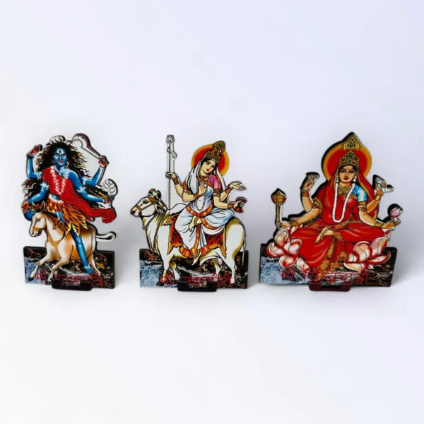 Nav Durga Set, Set of 9 Devi Figurines, Height- 4 Inches