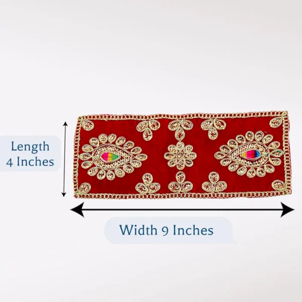 Chunari for Mata Rani, 4*9 Inches