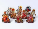 Durga Set, Cow set, Ast Sakhi, Ast Sakha, Gopi Set, Janmashtami special Statuette, Figurines, Photo Frames, Decoratives for laddu gopal, Thakur ji, Radha Rani.