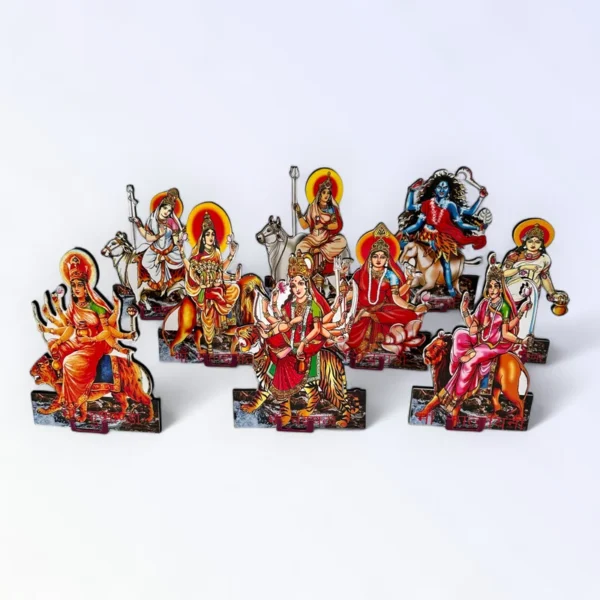 Durga Set, Cow set, Ast Sakhi, Ast Sakha, Gopi Set, Janmashtami special Statuette, Figurines, Photo Frames, Decoratives for laddu gopal, Thakur ji, Radha Rani.