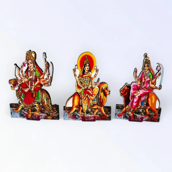 Nav Durga Set, Set of 9 Devi Figurines, Height- 6 Inches
