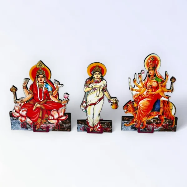 Nav Durga Set, Set of 9 Devi Figurines, Height- 6 Inches