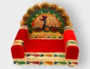 Wooden Singhasan for Thakuri Ji, Radha Rani, God and Goddess.