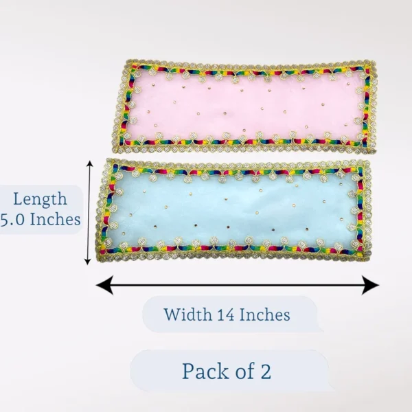 Chunari for Mata Rani, 5*14 Inches, Pack of 2