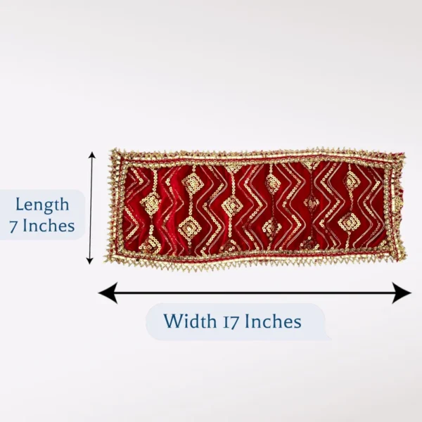 Chunari for Mata Rani, 7*17 Inches (Copy)