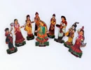 Ast Sakhi, Ast Sakha, Gopi Set, Janmashtami special Statuette, Figurines, Photo Frames, Decoratives for laddu gopal, Thakur ji, Radha Rani.