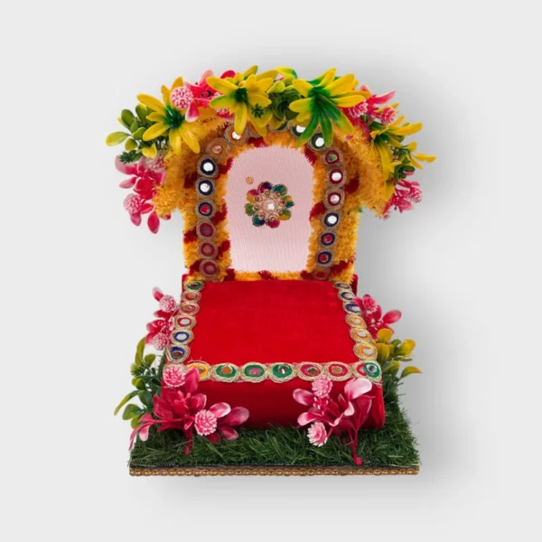 Beautiful Phool Bangla, Color Red