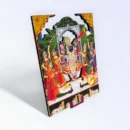 Bihari ji With Gopi, MDF Cut Out, Size- 4*6 Inches