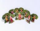 Ast Sakhi, Ast Sakha, Gopi Set, Janmashtami special Statuette, Figurines, Photo Frames, Decoratives for laddu gopal, Thakur ji, Radha Rani.