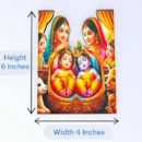 Pack of 4, MDF Cut Outs, Size- 4*6