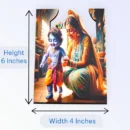 Pack of 4, MDF Cut Outs, Size- 4*6