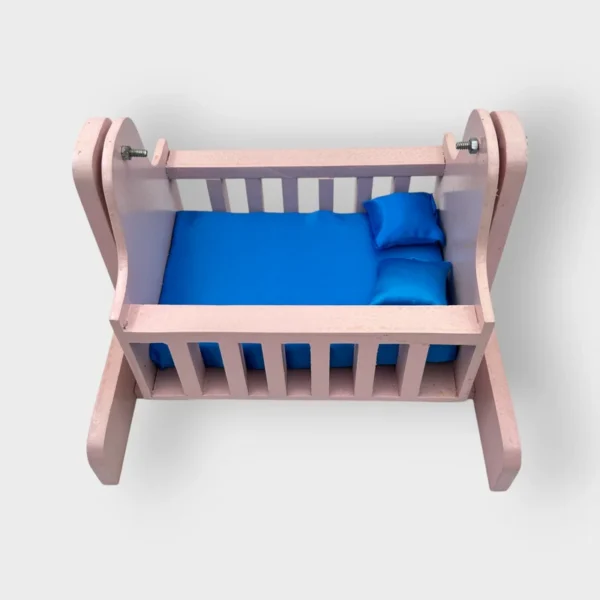 Beautiful Wooden Palna cum Bed, Size- Medium