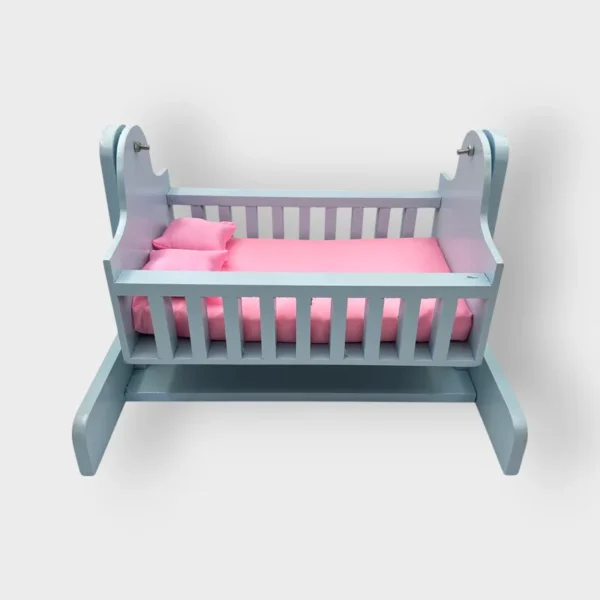 Beautiful Wooden Palna cum Bed, Size- Large