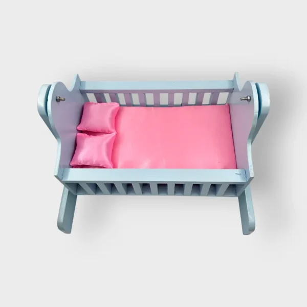Beautiful Wooden Palna cum Bed, Size- Large