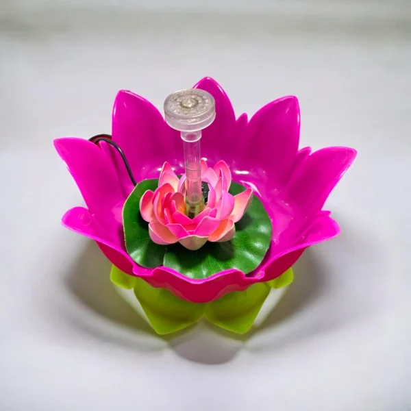 Beautiful Lotus Fountain, Lotus Design, Inbuilt LED Lights
