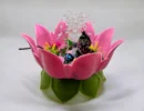 Lotus Water fountain for thakur ji, laddu gopal