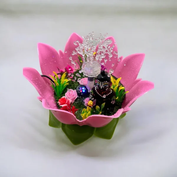 Beautiful Lotus Fountain, Garden Design, Inbuilt LED Lights