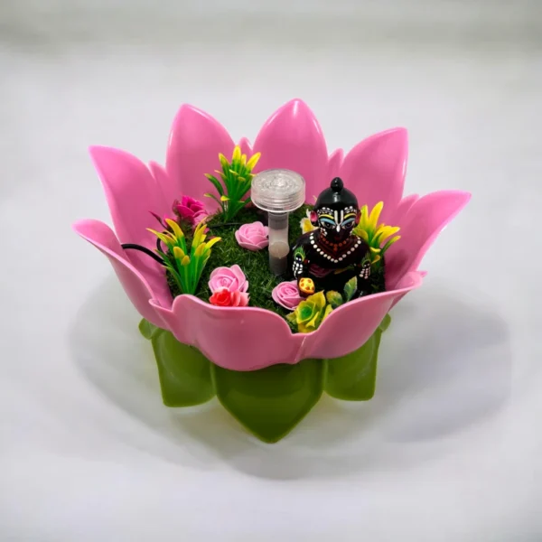 Beautiful Lotus Fountain, Garden Design, Inbuilt LED Lights