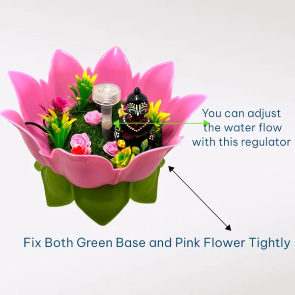 Beautiful Lotus Fountain, Garden Design, Inbuilt LED Lights