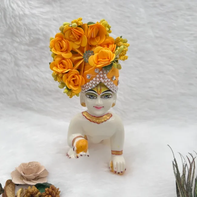 beautiful pagdi mukut for laddu gopal, thakur ji krishna and radha rani. Dresses and Ornaments for idols