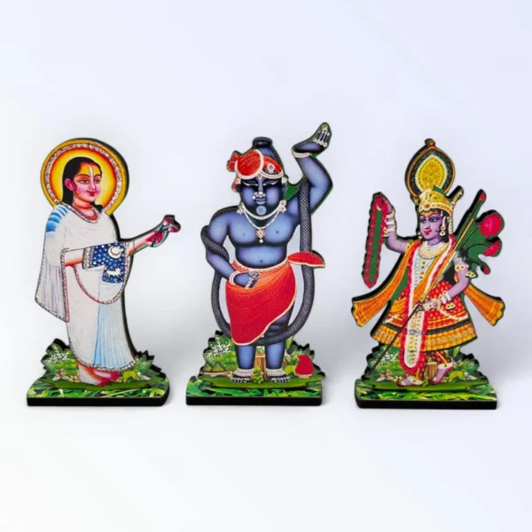 Jel Set, Jel Leela, Krishna Leela, Durga Set, Cow set, Ast Sakhi, Ast Sakha, Gopi Set, Janmashtami special Statuette, Figurines, Photo Frames, Decoratives for laddu gopal, Thakur ji, Radha Rani.