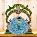 Phool Petika, Backdrop for Laddu Gopal. Wooden