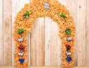 Phool Petika, Phool Pithika. Flower Decorative for Laddu Gopal, Thakur Ji, Radha Rani.