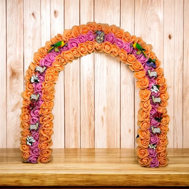 Phool Petika, Phool Pithika. Flower Decorative for Laddu Gopal, Thakur Ji, Radha Rani.