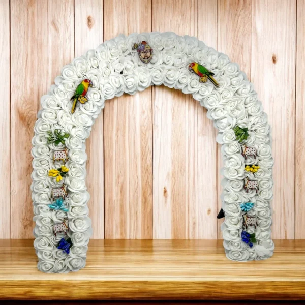 Phool Petika, Phool Pithika. Flower Decorative for Laddu Gopal, Thakur Ji, Radha Rani.