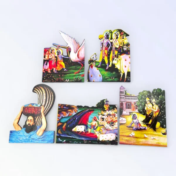 Jel Set, Jel Leela, Krishna Leela, Durga Set, Cow set, Ast Sakhi, Ast Sakha, Gopi Set, Janmashtami special Statuette, Figurines, Photo Frames, Decoratives for laddu gopal, Thakur ji, Radha Rani.