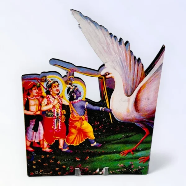 Krishna Leela, Set of 5 Piece, Size- 4*6