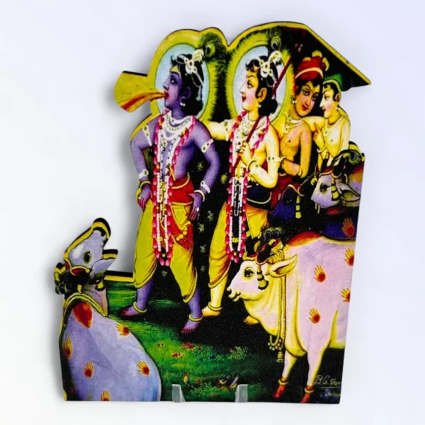Krishna Leela, Set of 5 Piece, Size- 4*6