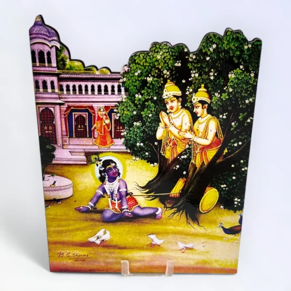 Krishna Leela, Set of 5 Piece, Size- 4*6