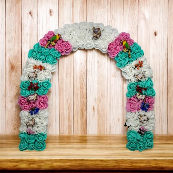 Phool Petika, Phool Pithika. Flower Decorative for Laddu Gopal, Thakur Ji, Radha Rani.