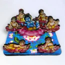 Jel Set, Jel Leela, Krishna Leela, Durga Set, Cow set, Ast Sakhi, Ast Sakha, Gopi Set, Janmashtami special Statuette, Figurines, Photo Frames, Decoratives for laddu gopal, Thakur ji, Radha Rani.