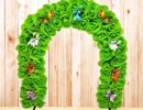 Phool Petika, Phool Pithika. Flower Decorative for Laddu Gopal, Thakur Ji, Radha Rani