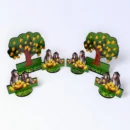 Jel Set, Jel Leela, Krishna Leela, Durga Set, Cow set, Ast Sakhi, Ast Sakha, Gopi Set, Janmashtami special Statuette, Figurines, Photo Frames, Decoratives for laddu gopal, Thakur ji, Radha Rani.