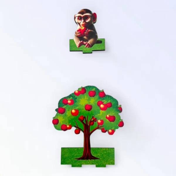 Monkey Apple Toys Set